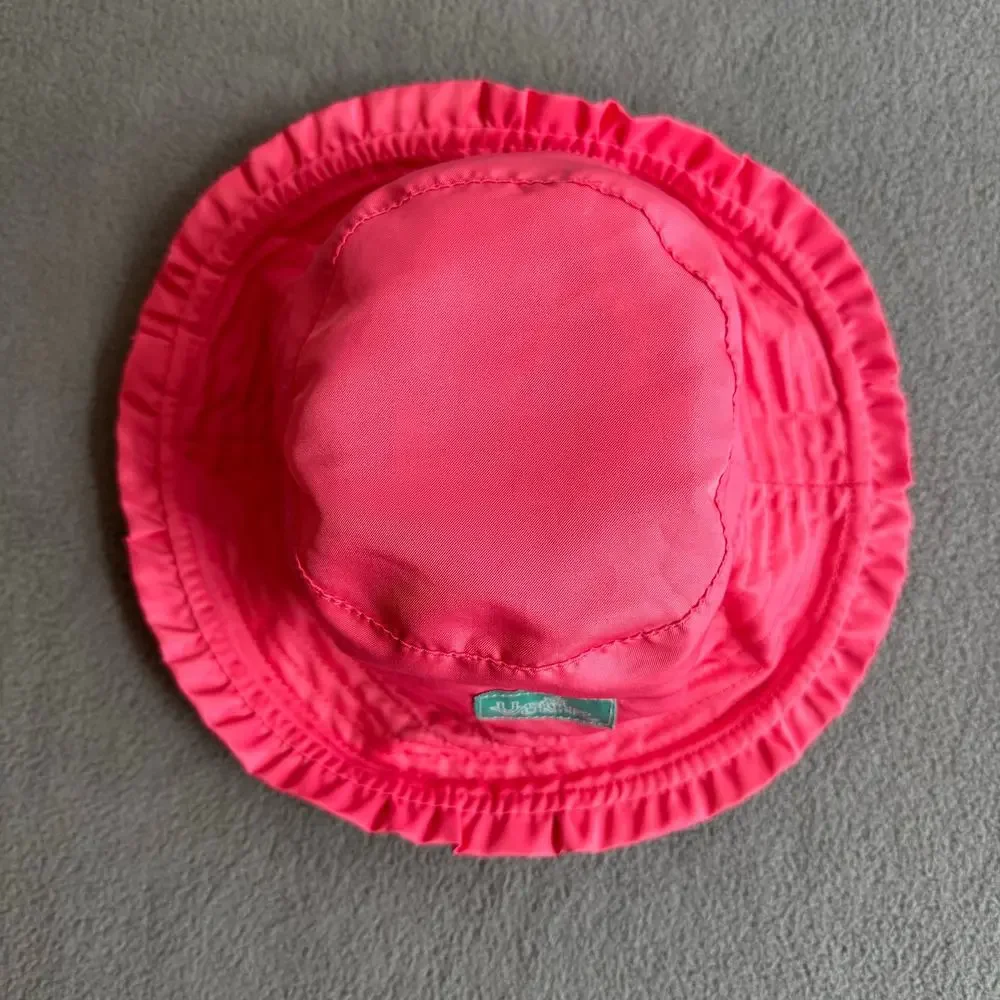 Skinz UPF 50 Sunwear Hat Kids 12/18 Months Pink Blue Swim Vacation Summer‎ Beach